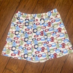 Vibrant Multicolor Women's golf Skirt Lizgolf size 10